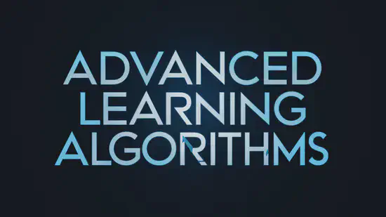 Advanced Learning Algorithms